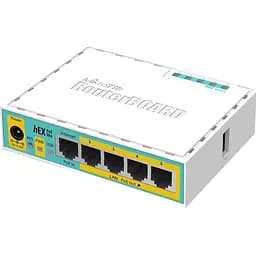 Маршрутизатор (роутер) MikroTik hEX PoE lite (RB750UPr2) [137443] - мініатюра 2