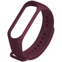 Ремінець Silicone Mi Band 3/4 Burgundy (16)