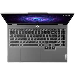 Ігровий ноутбук Lenovo LOQ 15IAX9 Intel Core i5- 12450HX до 4, 4 ГГц, 15, 6 Full HD, IPS, 144 Гц, 12 ГБ DDR5, 512 ГБ SSD, NVIDIA GeForce RTX 4060 8 ГБ GDDR6, колір Luna Grey - мініатюра 6