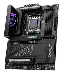 Материнська плата AM5 MSI MPG X870E CARBON WIFI, X870E, 4xDDR5, Int.Video (CPU), 4xSATA3, 4xM.2, 2xPCI-E 5.0x16, 1xPCI-E 4.0x16, ALC40 8126 5G + Realtek 8125 2.5G, HDMI/2xType-C, ATX - мініатюра 3