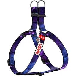 Шлея для собак WAUDOG Nylon з QR-паспортом NASA21 S (4800-0148)