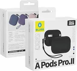 Чохол Blueo Liquid Silicone Case для Apple AirPods Pro 2 Deep Blue [75238] - мініатюра 2