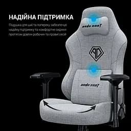 Крісло для геймерів Anda Seat Phantom 3 Pro Size L Dark Gray Linen Fabric (AD18YC-06-GB-F) - мініатюра 8