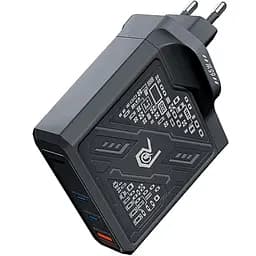Комплект Повербанк WonderTech O2 Project 60000 мАг 65W + Кабель гумовий Remax RC-C032 + Швидка GaN зарядка Remax RP-U108 - мініатюра 6