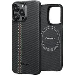 Чехол-накладка Pitaka MagEZ Case 4 Fusion Weaving Rhapsody для iPhone 15 Pro (FR1501P)