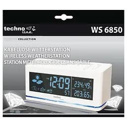 Метеостанція Technoline WS6850 White (WS6850), Білий - мініатюра 5