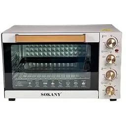 Духовка електрична Sokany SK-450 електропіч з таймером настільна 50 л 1700 Вт - мініатюра 3