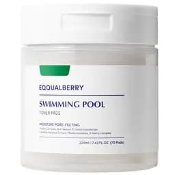 Зволожуючі пади для обличчя Eqqualberry Swimming Pool Toner Pads 220 мл 70 шт. (EQB003)