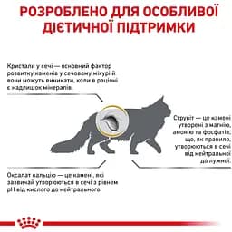 Корм для дорослих котів Royal Canin Urinary S/O Feline при захворюваннях сечовидільної системи 1.5 кг - мініатюра 3