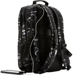 Рюкзак HP для ноутбука Campus XL 16.1" поліестер чорно-білий - мініатюра 7