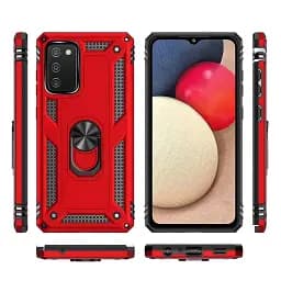 Панель BeCover Military для Samsung Galaxy A02s SM-A025/ A03s SM-A037 / M02s SM-M025 Red (706014) - мініатюра 2