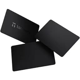 КриптогаманецьTangem Wallet 2.0 Stealth Black набір з 3 карт Чорний Стелс (TG128X3-SB)