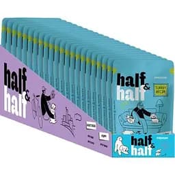 Вологий корм для собак Half&Half шматочки індички в соусі 100 г (4820261921212) - мініатюра 3