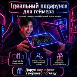 Бездротовий геймпад 1000 mAh / джойстик для PS4, ПК, Android та iOS з Bluetooth 5.2 - мініатюра 7