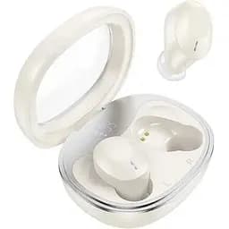 Наушники беспроводные Hoco EQ3 tws milky white (бежевые)