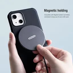 Чохол Nillkin Matte Magnetic Pro для Apple iPhone 14/13 (6.1) Чорний / Black - мініатюра 5