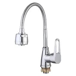Смеситель для кухни Zegor SOP4-E045 с гибким рефлекторным изливом Хром 30412