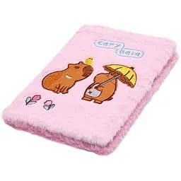 Блокнот А5 ZiBi Capybara 7 Kids Line плюшевий клітинка 80 аркушів (ZB.700021) - мініатюра 10