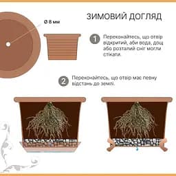 Вазон TerraNeo Como 30x23 см (700073) - мініатюра 5