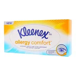 Серветки паперові Kleenex Allergy Comfort 56 шт. - мініатюра 2