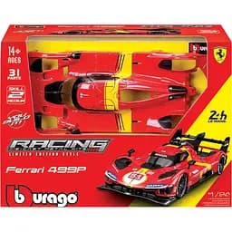 Авто-конструктор Bburago Ferrari 499P LMH 1:24 (18-26587)