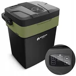 Холодильник туристический Mountain Goat 29 л электрический, переносной Black/Olive (P-5905973405133)