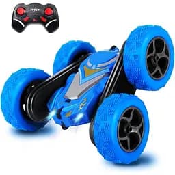 Автомобили с дистанционным управлением RC Stunt Car Toys для мальчиков и девочек, 2.4 ГГц, двухсторонние 360° Flips 4WD