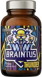 Формула экстрактов и витаминов OstroVit Braintus Thunder, 90 капсул для повышения умственной деятельности