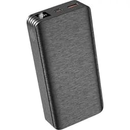 Повербанк XO Power Bank PR144 PD20W 22.5W 20000 mAh чорний xo-PR144-bk