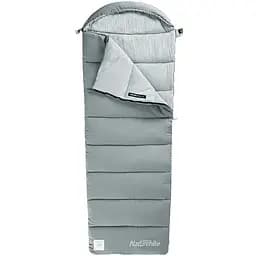 Спальник с капюшоном Naturehike M300 NH20MSD02 правый серый