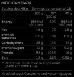 Протеїнові млинці BiotechUSA Protein Pancake Ваніль 40 г - мініатюра 2