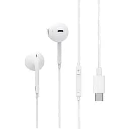 Проволочные наушники Proda RX-L02 вкладыши с микрофоном Type-C 1.2 m White