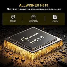 Transpeed H618 2/16Gb, Смарт ТВ приставка, медіаплеєр Android SmartTV Box 8K HDR , налаштування Android TV у подарунок, YouTube та фільми без реклами - мініатюра 12