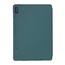 Чохол-книжка для планшета Samsung Galaxy Tab S9 (SM-X710/X716B/X718U)/S9 FE (SM-X510/X516), Smart Fold Pen, зелений, 10.9 ,11 дюймів, з екошкіри + TPU, з магнітною застібкою, підставкою, тримачем під стилус, протиударний, з функцією Wake/Sleep - мініатюра 2