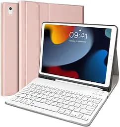 Чехол-клавиатура для iPad 10.2 9-го поколения 2021/8-го поколения 2020/7-го поколения 2019/Air 3-го 2019/iPad Pro 10.5 2017