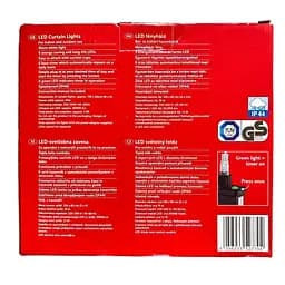 Світлодіодна гірлянда штора Melinera curtains Зірки 9 шт - мініатюра 3