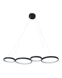 Підвісний світильник, люстра Goldlux 331021 Flamenco LED 1x42W 4000K 5700Lm IP20 чорний