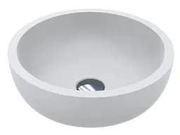 Умивальник Miraggio MARK 375 (0002679) Mirasoft, Матовий, Накладний, Білий