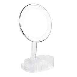 Дзеркало UKC з LED підсвічуванням і органайзером XH-086 кругле White (kz195)