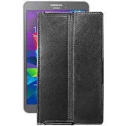 Чохол StatusCASE з екошкіри для планшету Samsung Galaxy Tab A8.0 (T355) Чорний глянець