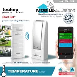 Метеостанція Technoline Mobile Alerts Start Set MA10001 (MA10001), Білий - мініатюра 4