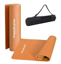 Коврик для йоги и фитнеса Power System PS-4014 PVC Fitness-Yoga Mat Orange (173x61x0.6) (PS-4014_Orange)