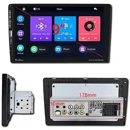 Универсальная магнитола 9016C с экраном 9 дюймов и поддержкой CarPlay XPRO 9016C (43197-9016C_2302)