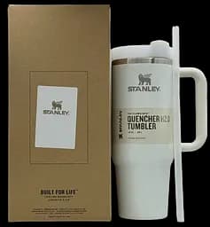 Термокухоль Stanley Quencher H2.0 Tumbler з неіржавкої сталі White 0,88 л KT7002020