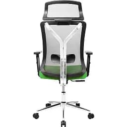 Офісне крісло GT Racer X-W80, чорно-зелене (X-W80 Black/Green) - мініатюра 4