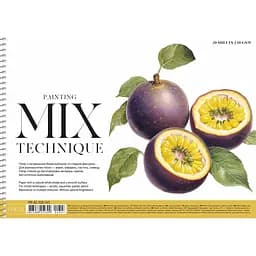 Альбом Muse MixTechnique на спіралі A4 20 аркушів в асортименті (PB-SC-020-347) - мініатюра 2