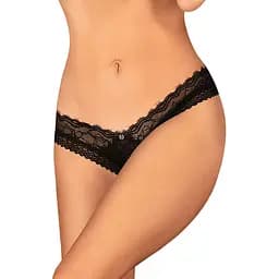 Трусики Obsessive Medilla crotchless Thong XS/S
