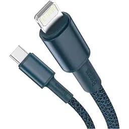 Кабель Baseus High Density Braided USB-C to Lightning 1m Blue (CATLGD-03) [113499] - мініатюра 2