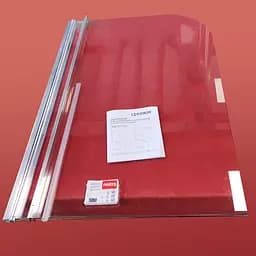Шторки скляні на ванну Koer SR BS01-80x140-TR-01 прозоре скло 6 мм, хром KR5400, Універсальна, прозорий, хром - мініатюра 9