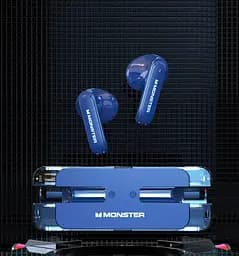TWS-навушники MONSTER Airmars XKT08 blue - мініатюра 2